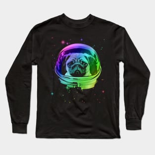 Space Pug Long Sleeve T-Shirt